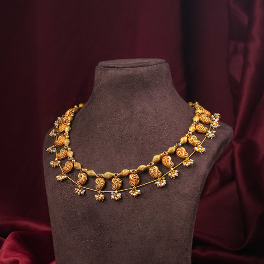 Rajesahi Silver Necklace