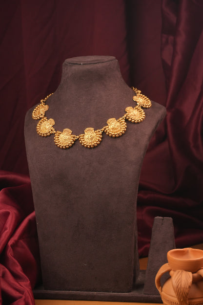 Chandrkala Silver Necklace