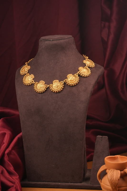 Chandrkala Silver Necklace