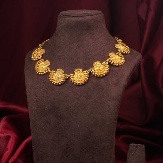 Chandrkala Silver Necklace