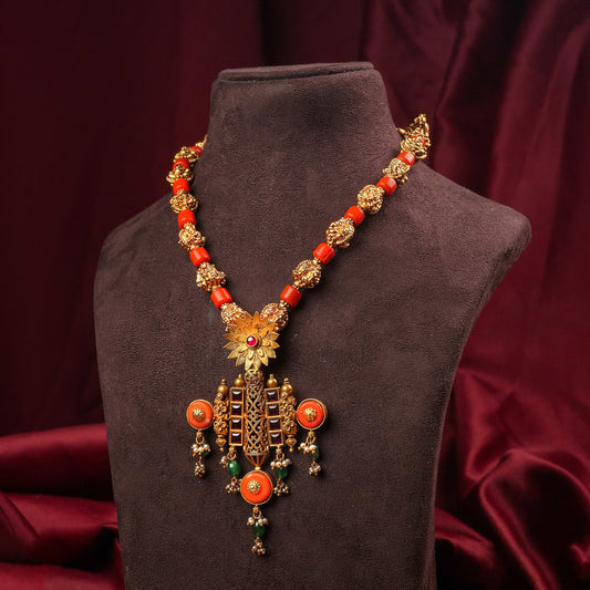 Maharani Silver Necklace