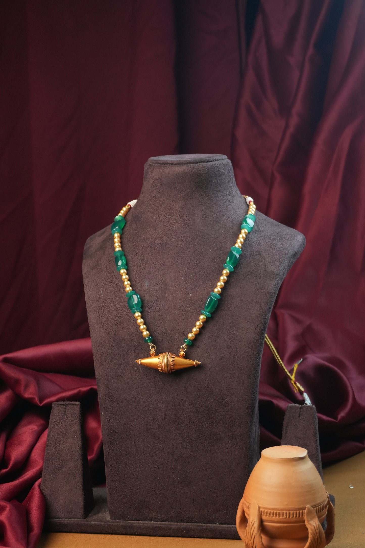 nakshatrika silver tait pendant