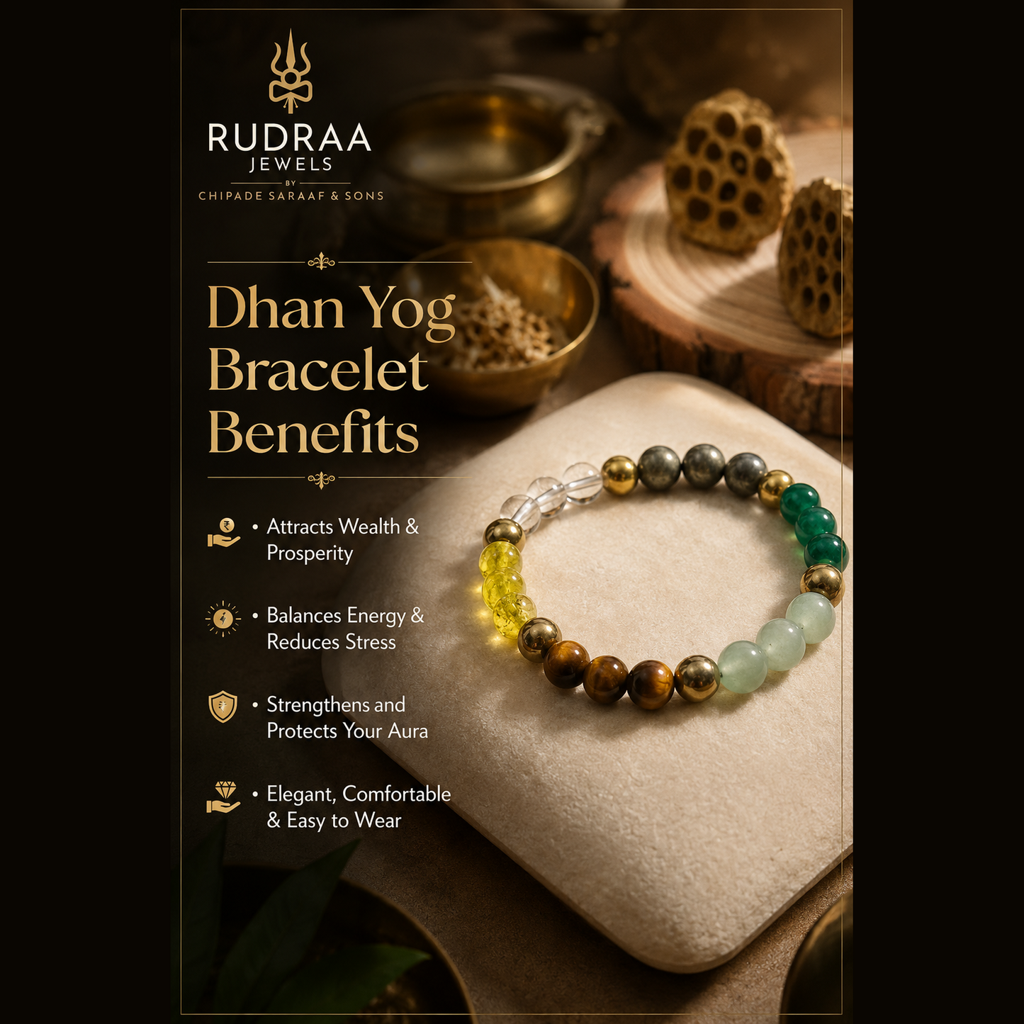 dhanyog bracelet
