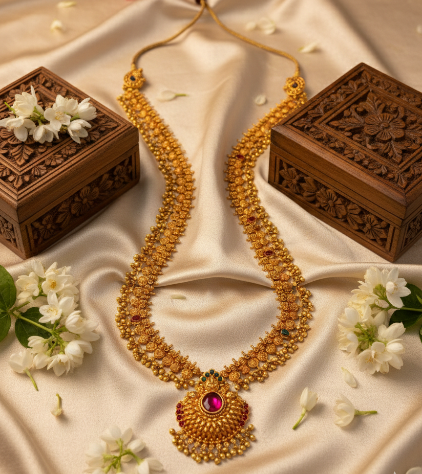 chndrakiran antique kolhapuri saaj