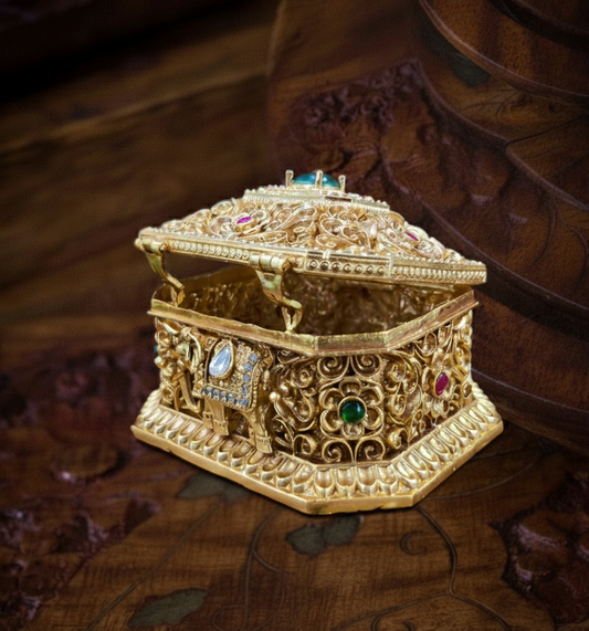 Antique Haldi Kumkum Karande -2