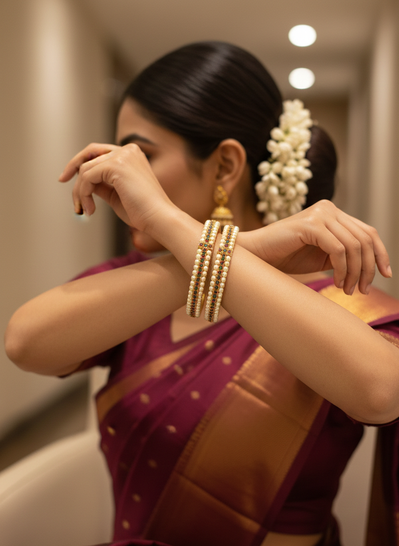 peacock kangan bangles