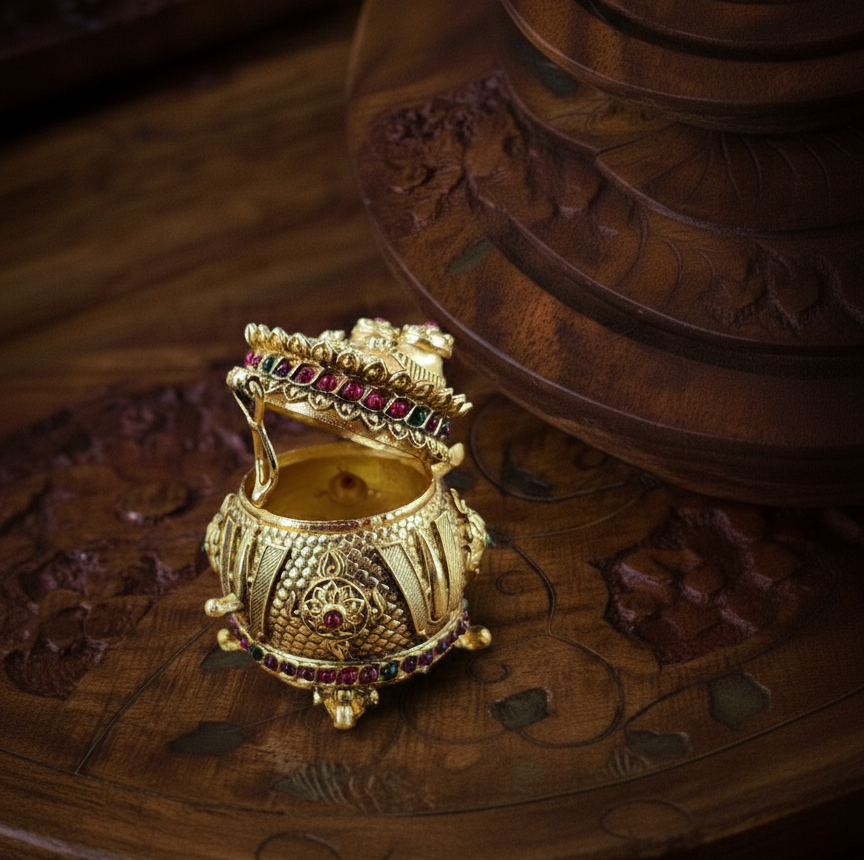 antique haldi kumkum karande -1