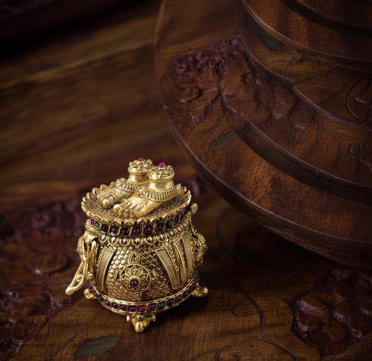 Antique Haldi Kumkum Karande -1