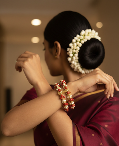 Gopi Pola {3+3} Bangles