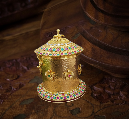 Antique Haldi Kumkum Karnde