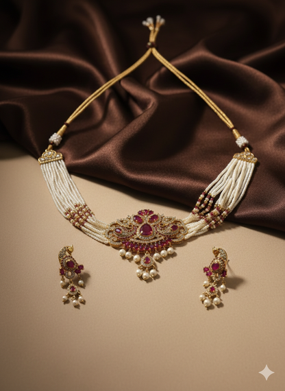 Rajwada Moti Choker