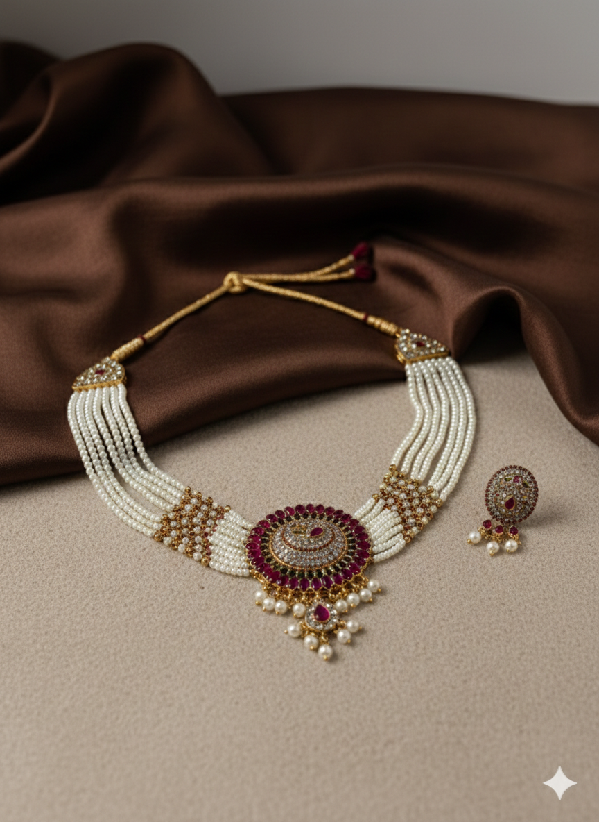 rajsi moti choker