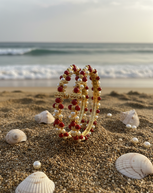 Gopi Pola {3+3} Bangles