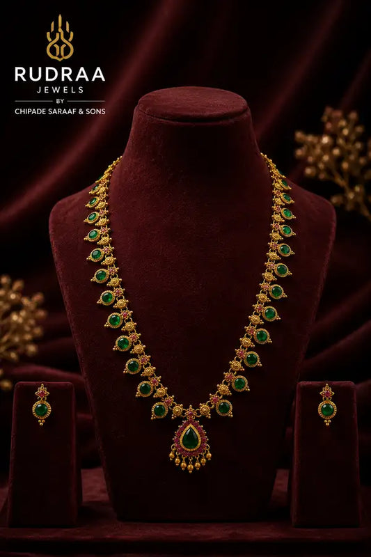 Antique Long Temple Necklace