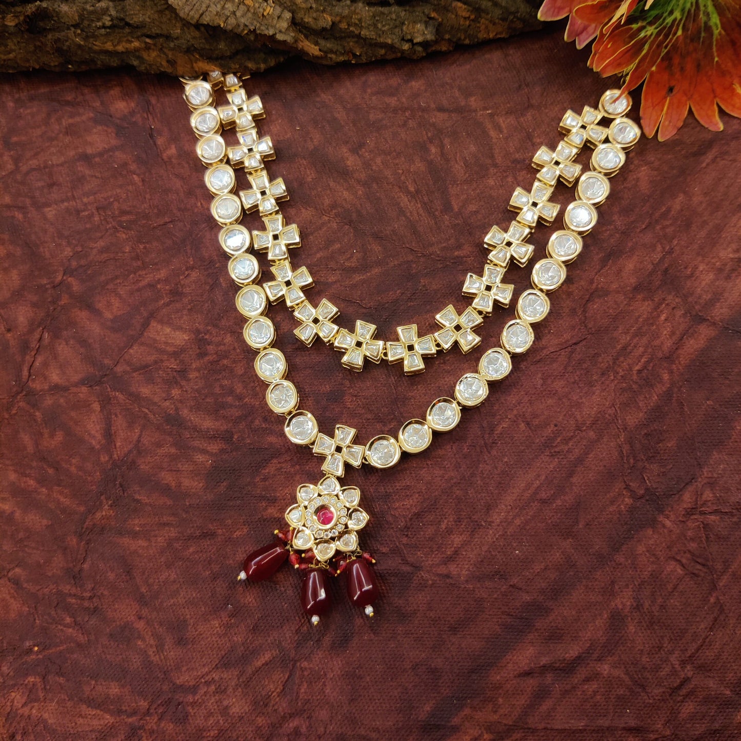 swatishri kundan necklace