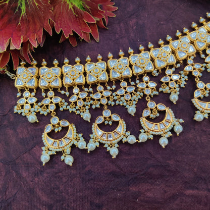 Chandrakor Kundan Necklace