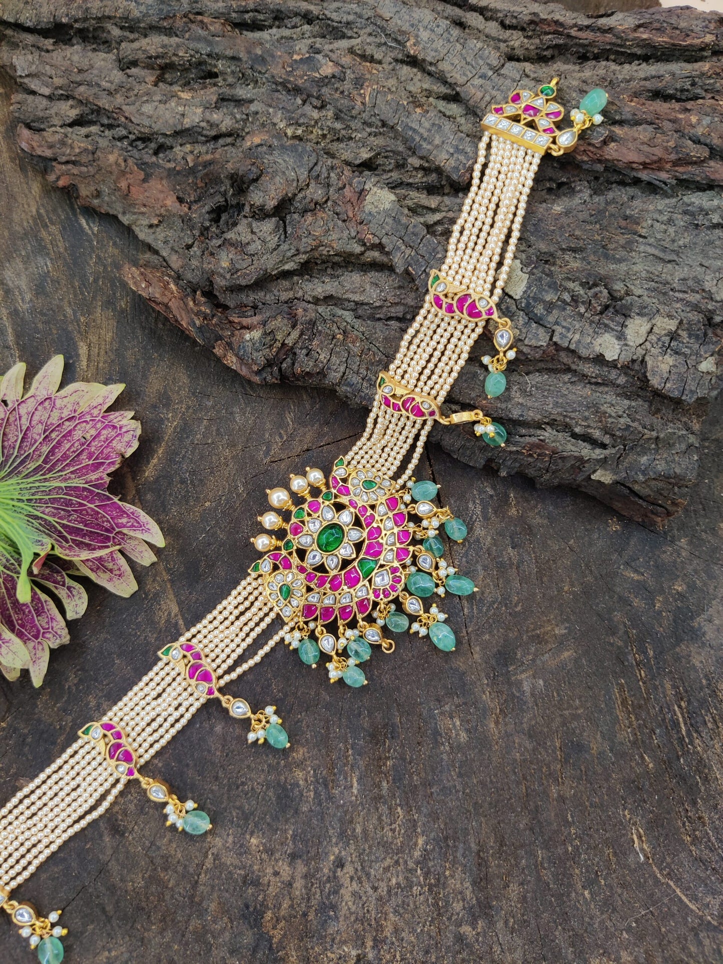 shubhshri kundan necklace