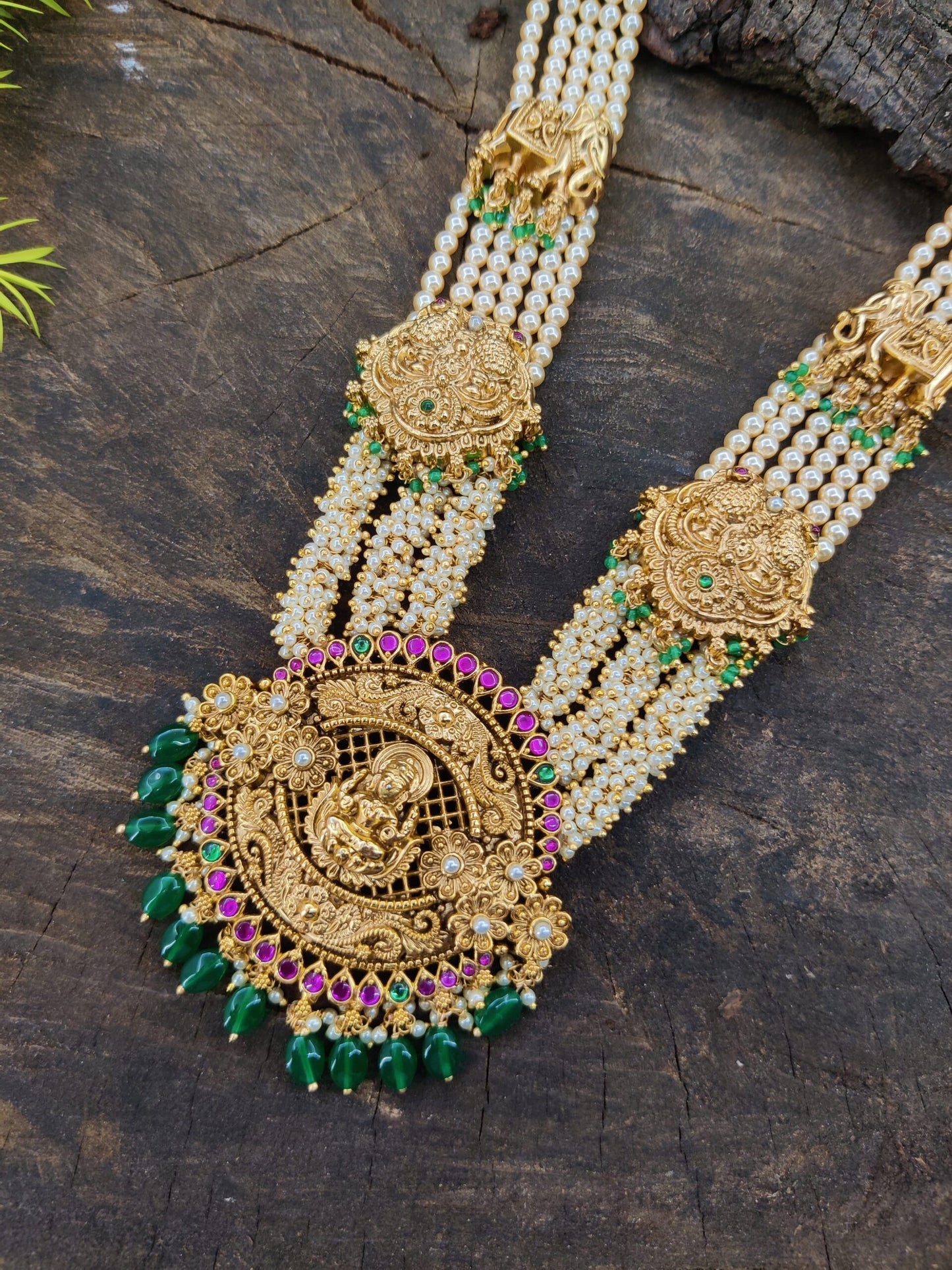 antique lakshmi necklace