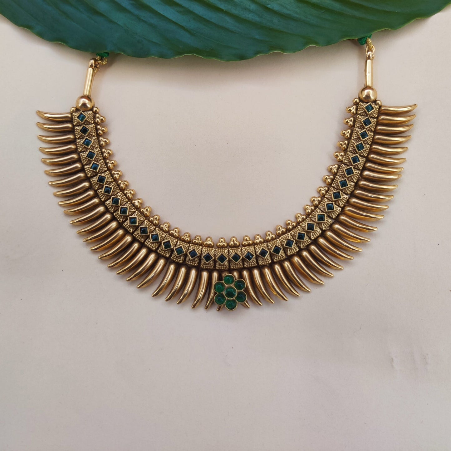 sarasvati chafekali antique necklace
