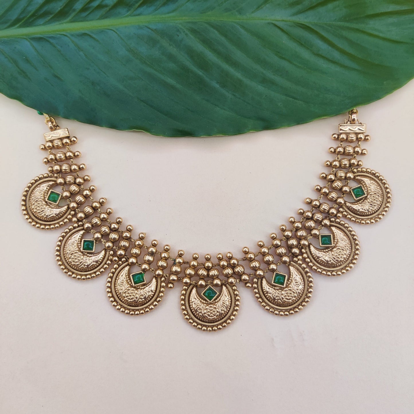 chandrakore antique necklace