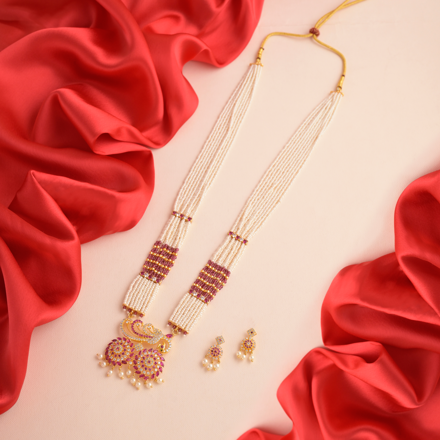 Necklace Set (Semi-Culture Moti)