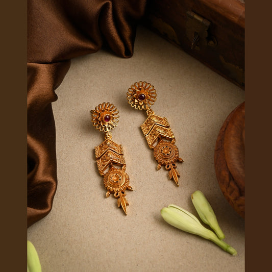 Sooraj Silver Earrings
