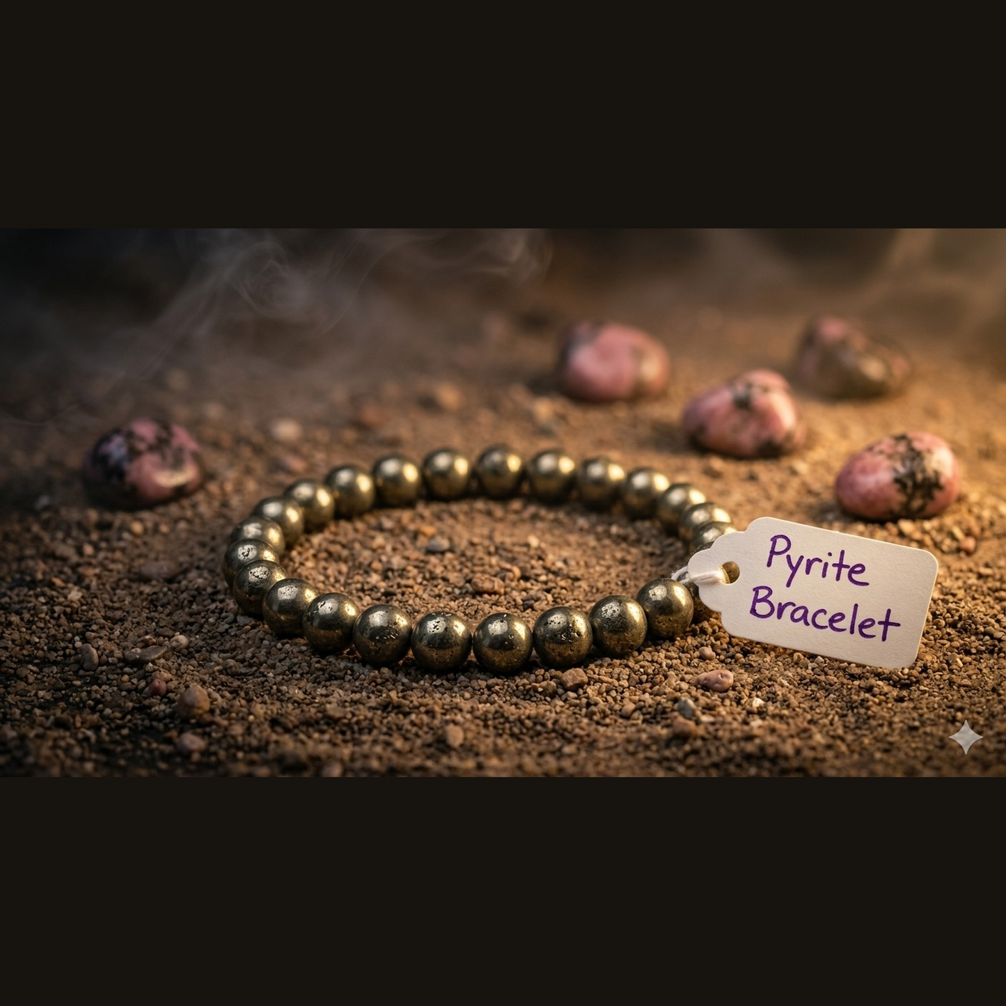 pyrite bracelet