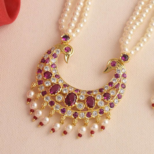 Tarkeshwari Short Moti Necklace