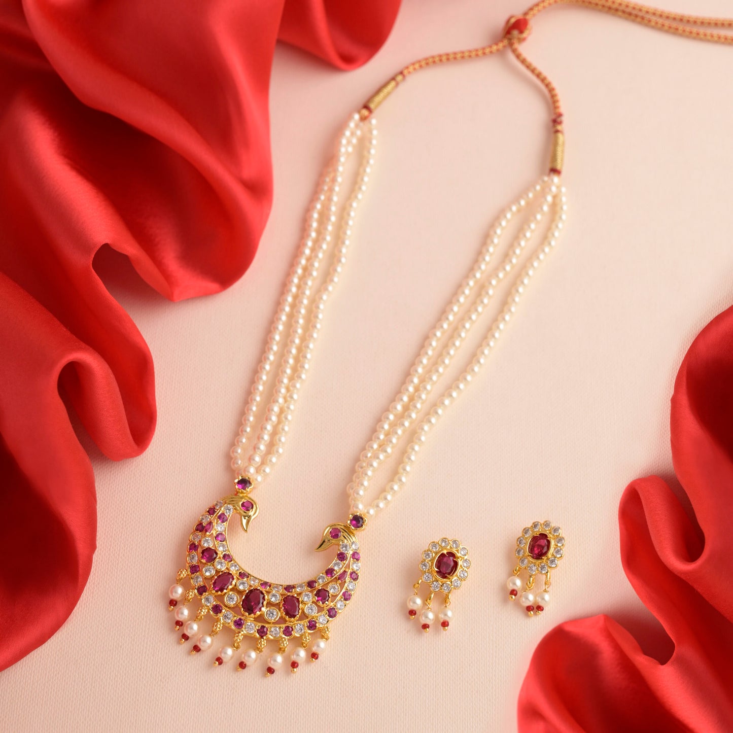 tarkeshwari short moti necklace