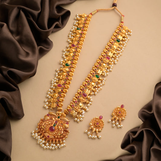 Necklace Set (Ruby Semi-Culture)