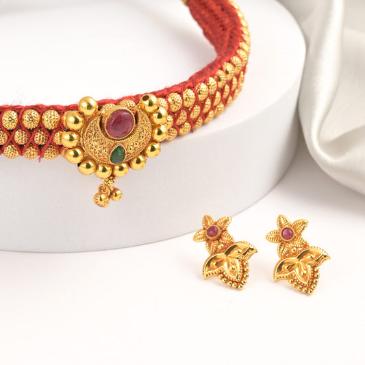 Kolhapuri Antique Thushi