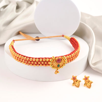 Kolhapuri Antique Thushi