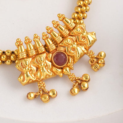 TamraShree Kolhapuri Antique Thushi