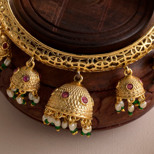 Raj Rani Jhumka AD Bracelet