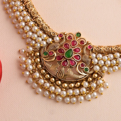SuvarNakshi Short Necklace