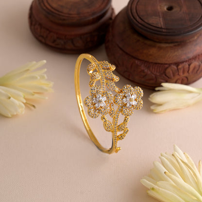 Twilight Blossoms American Diamond Bracelet