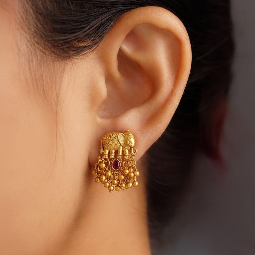 antique gajantlakshmi tops