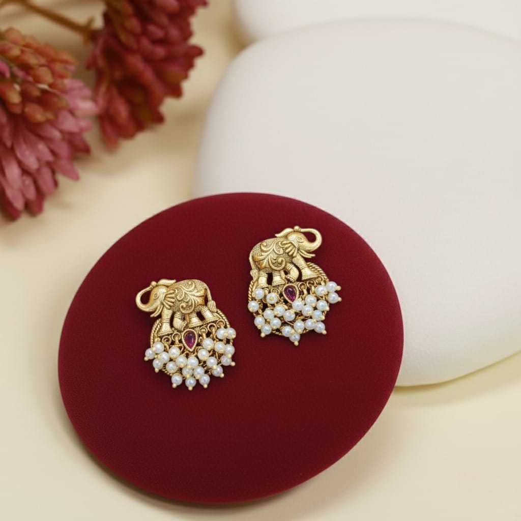 antique gajantlakshmi tops