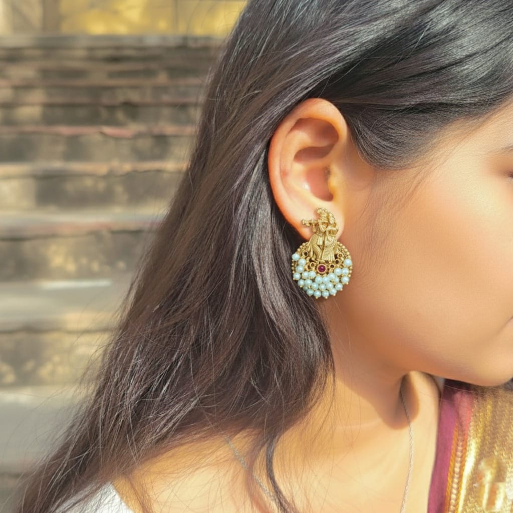 antique radhakrishna tops