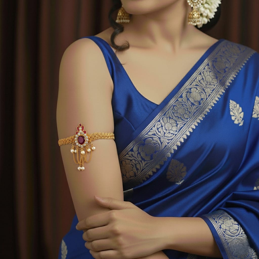 rajat vilas pearl bajubandh