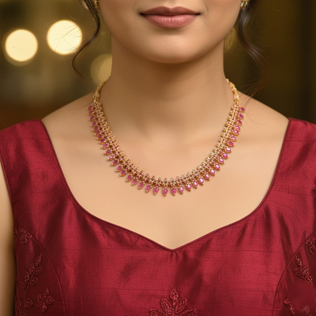 bhavyaganesh necklace