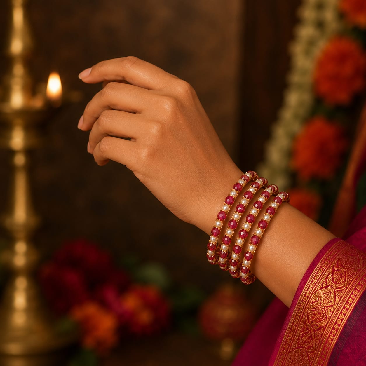moti shringar bangles