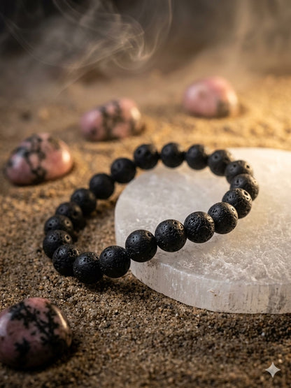 Lava Stone Bracelet