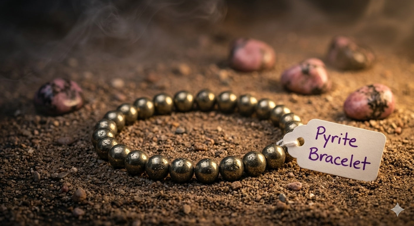 pyrite bracelet