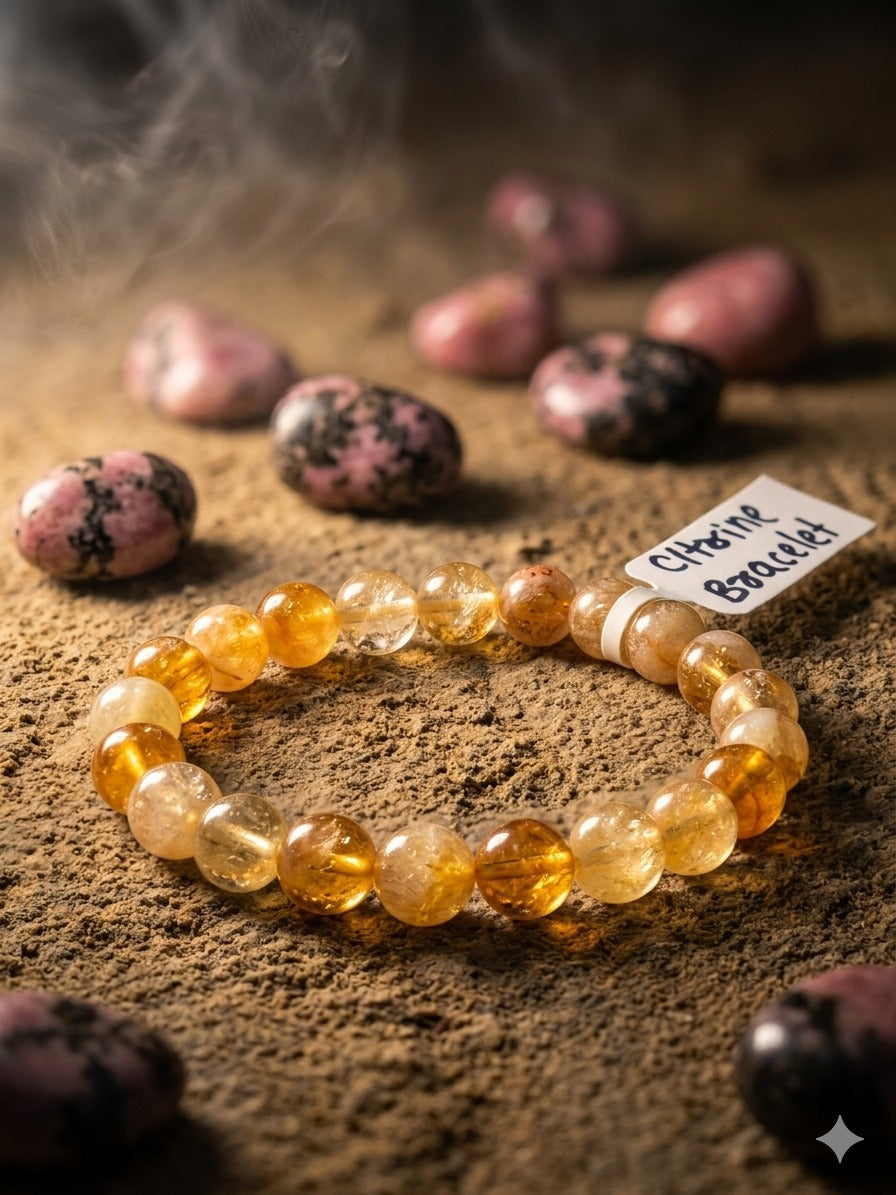 citrine bracelet