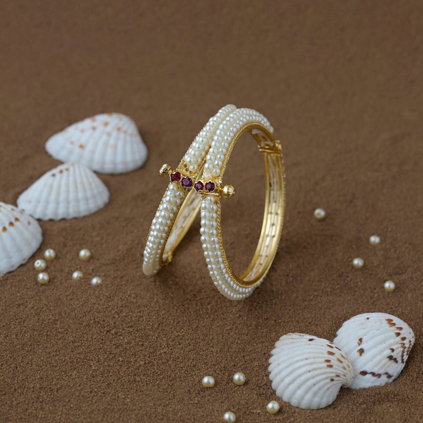 sharadmani moti bangles